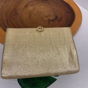 Vintage HL U.S.A Harry a Levine Gold Clutch